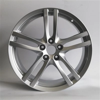 چرخ ماشین نقره ای جعلی 18x8 برای SAAB